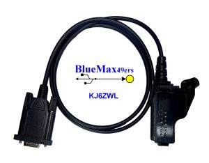 Motorola PTX1200 Serial Programming Cable DB-9 RKN4035