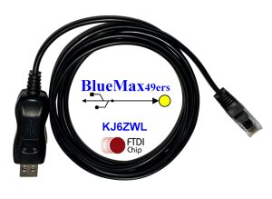 ICOM IC-F6212 FTDI Programming Cable OPC-1122