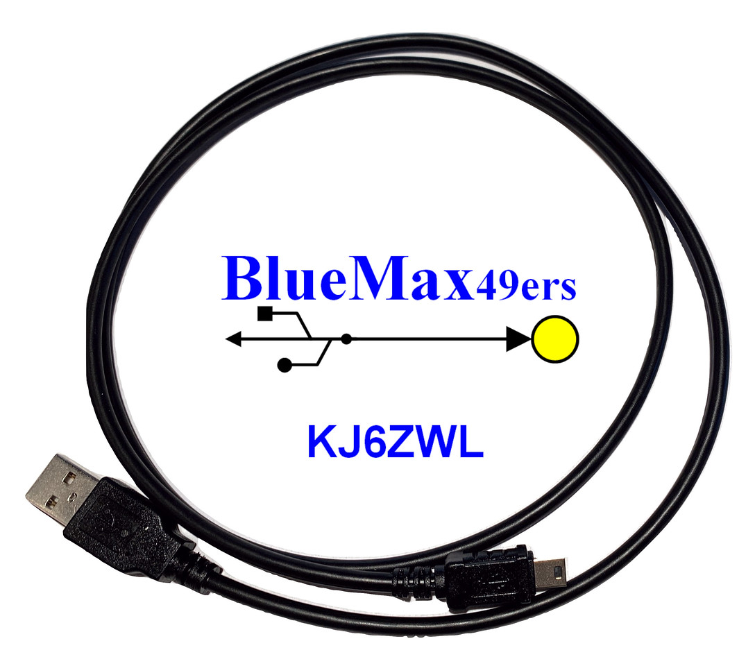 TH-D72A USB Kenwood mini ft CI-V CAT Programming Cable - BlueMax49ers