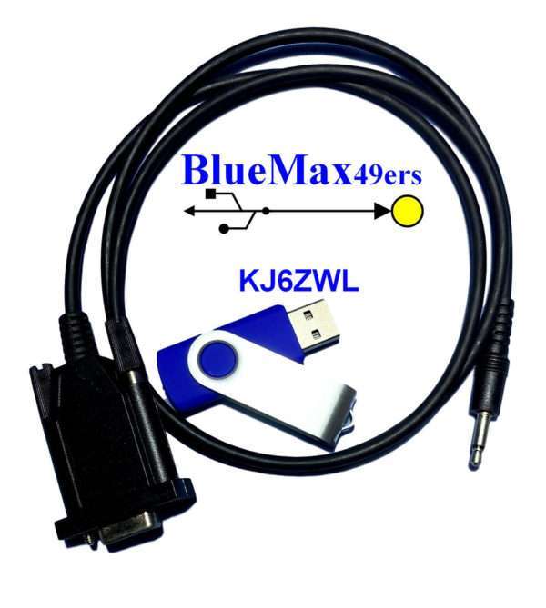 ICOM IC-R8500 Radio Serial CI-V CAT Programming Cable  Cable CT-17 DOS