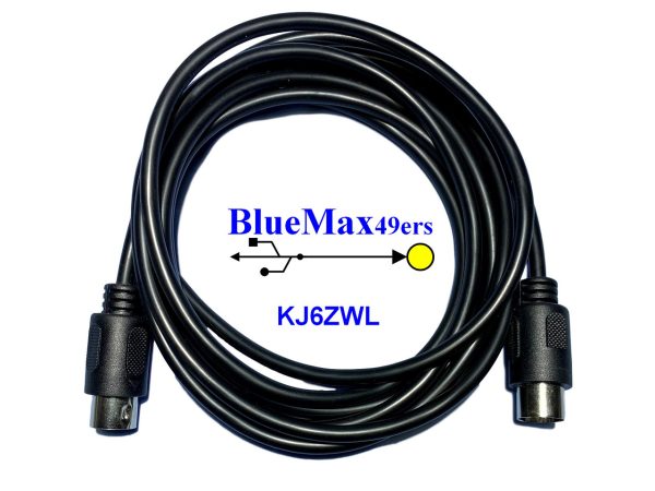 Ten Tec TT-538 JUPITER None Amplifier / Tuner Cable 8-pin Std. DIN 10 ft