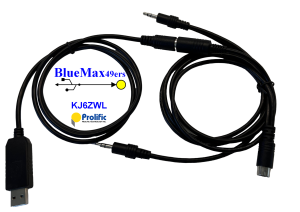 Yaesu FTM-400 Series Radio Prolifc Radio Programming Cable  Cable SCU-58 PL2303GT