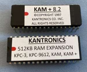 Kantronics KAM Plus TNC  TNC Firmware 8.2 & 512Kb Memory Upgrade  Cable KAM+FM