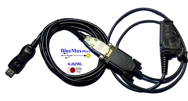 Motorola ATS3000 FTDI Programming Cable RKN4105 COMBO